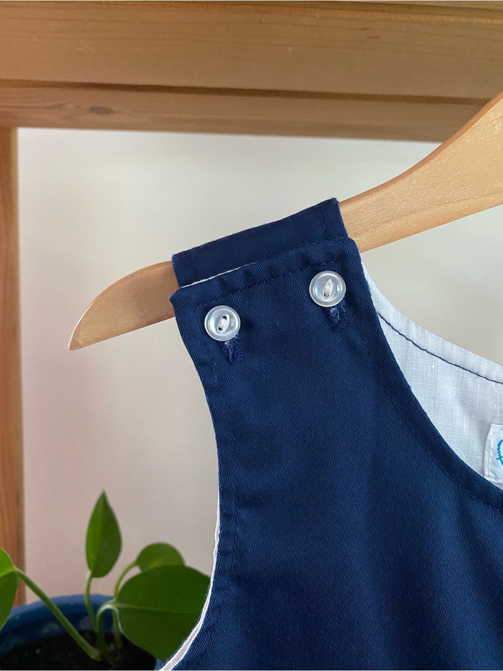 Funtasia Too Vintage Blue Animal Appliqués Jon Jon Romper 2t - Picture 9 of 15
